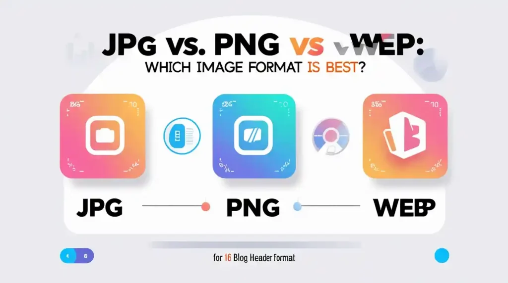 JPG vs PNG vs WebP: Which Image Format is Best for Your Website? (2026 Guide)