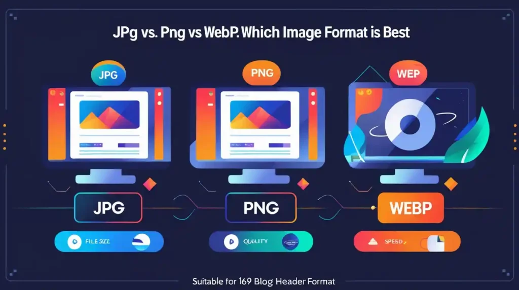 JPG vs PNG vs WebP: Which Image Format is Best for Your Website? (2026 Guide)