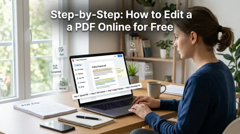 Step-by-Step: How to Edit a PDF Online for Free